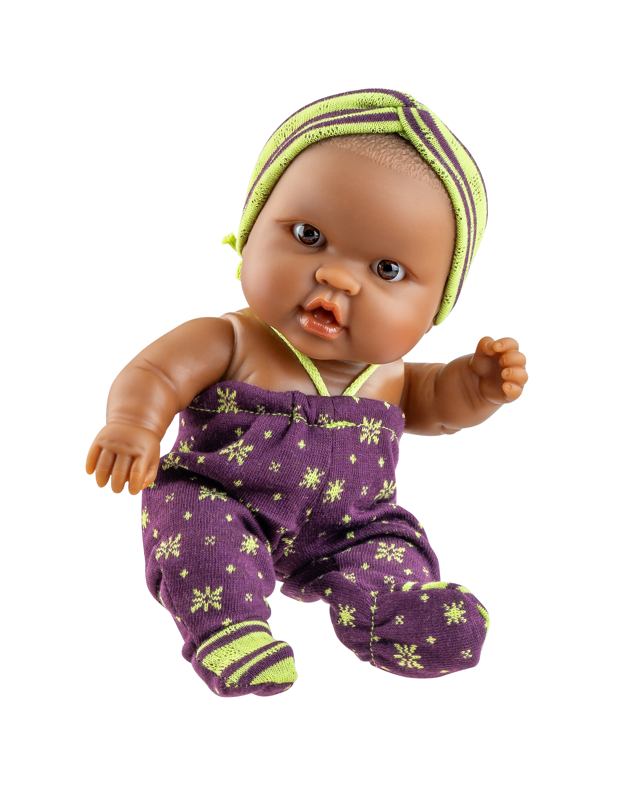 Paola Reina Кукла-пупс Эбэ, 22 см мулатка, арт. 00219