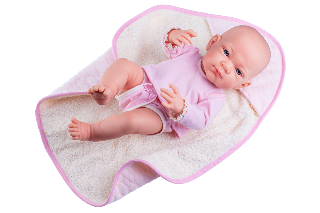 Paola Reina Кукла Бэби в розовом, 36 см, арт. 05015