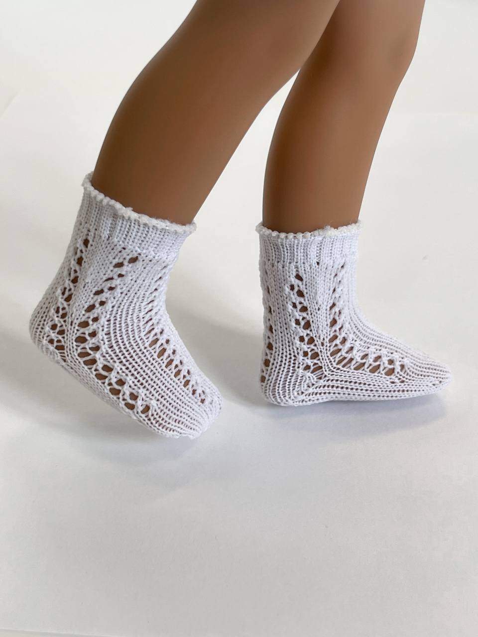 Paola Reina Носочки белые, ажурные, для кукол 32 см, арт. 84588