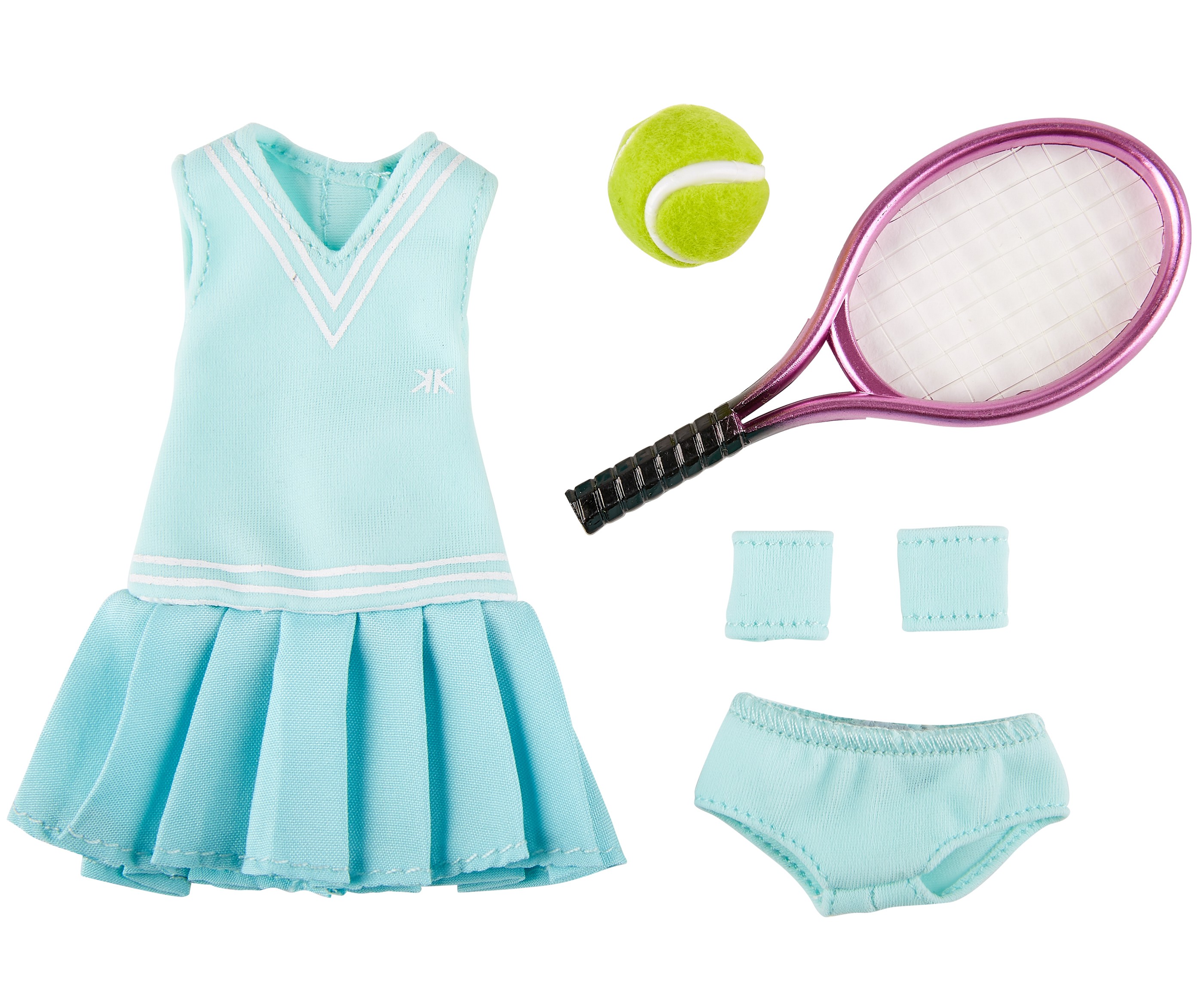 Одежда для тенниса с аксессуарами для куклы Луна Kruselings, 23 см, арт. 0126866