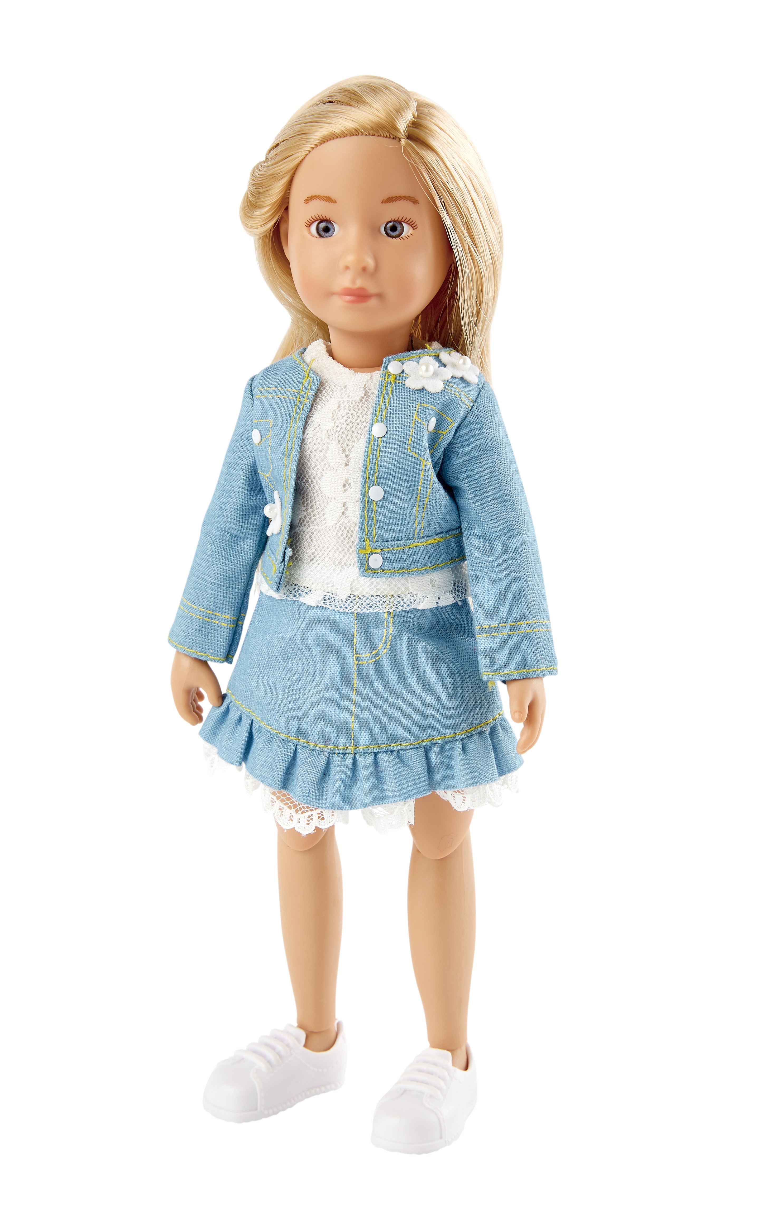 Кукла Вера Kruselings в весеннем нарядном костюме, 23 см, арт. 0126871-1