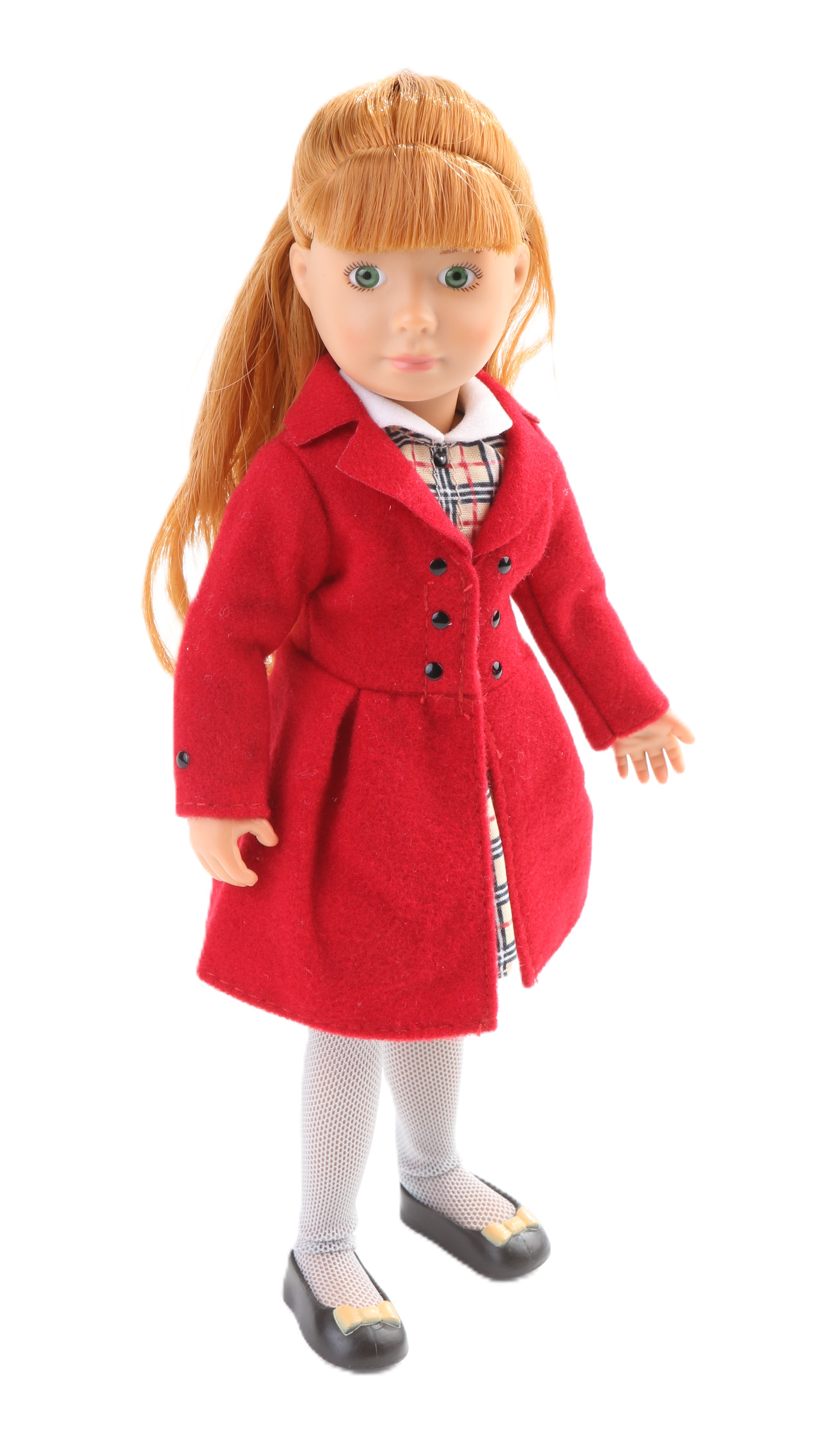 Кукла Хлоя Kruselings в красном пальто, 23 см, арт. 0126876-1