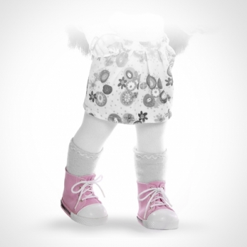 Paola Reina Кросссовки розовые, для кукол 42 см, арт. 64207