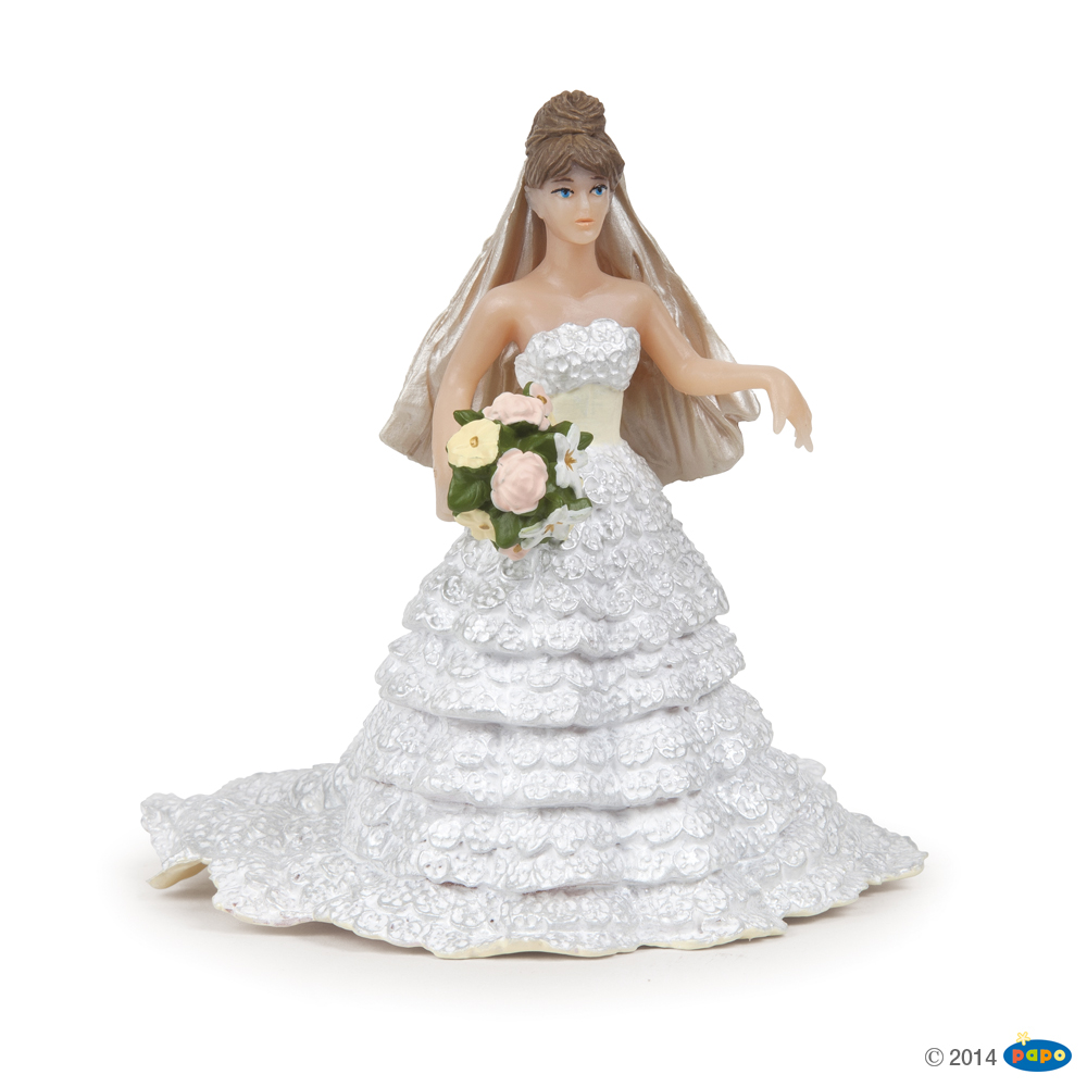 Papo Невеста в кружевном платье, арт. 38819