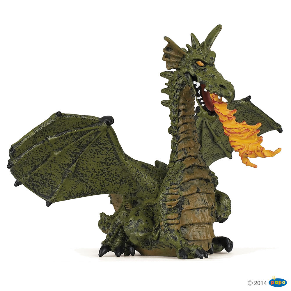 Papo Крылатый дракон с пламенем, арт. 39025