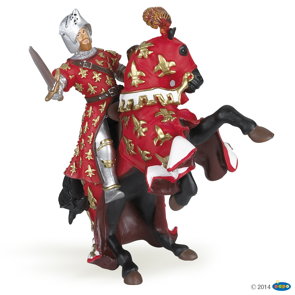 Papo Конь принца Филиппа, красный, арт. 39257