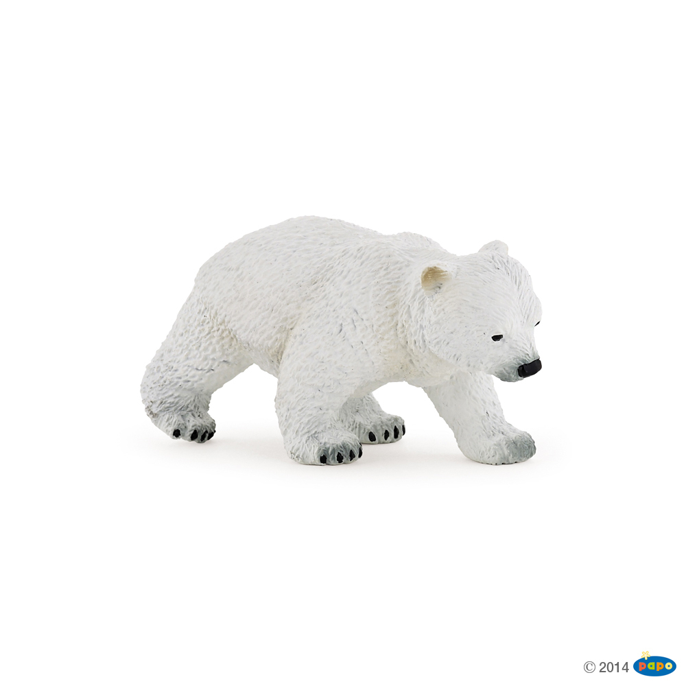 Papo Идущий полярный медвежонок, арт. 50145