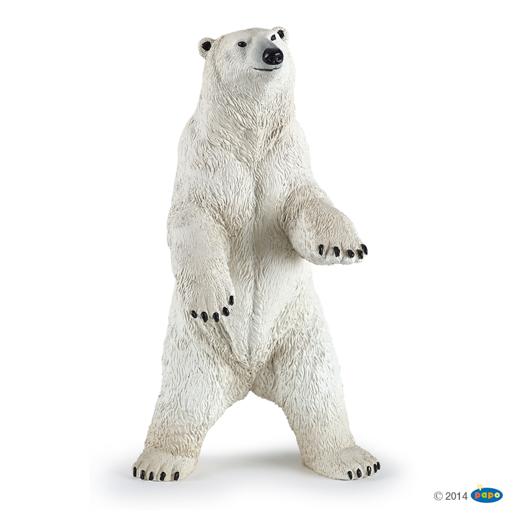 Papo Стоящий полярный медведь, арт. 50172