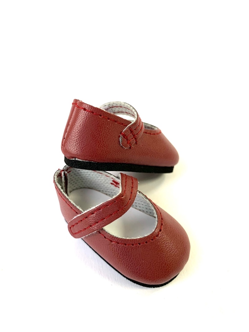 Paola Reina  Туфли бордовые, для кукол 32 см, арт. 63223