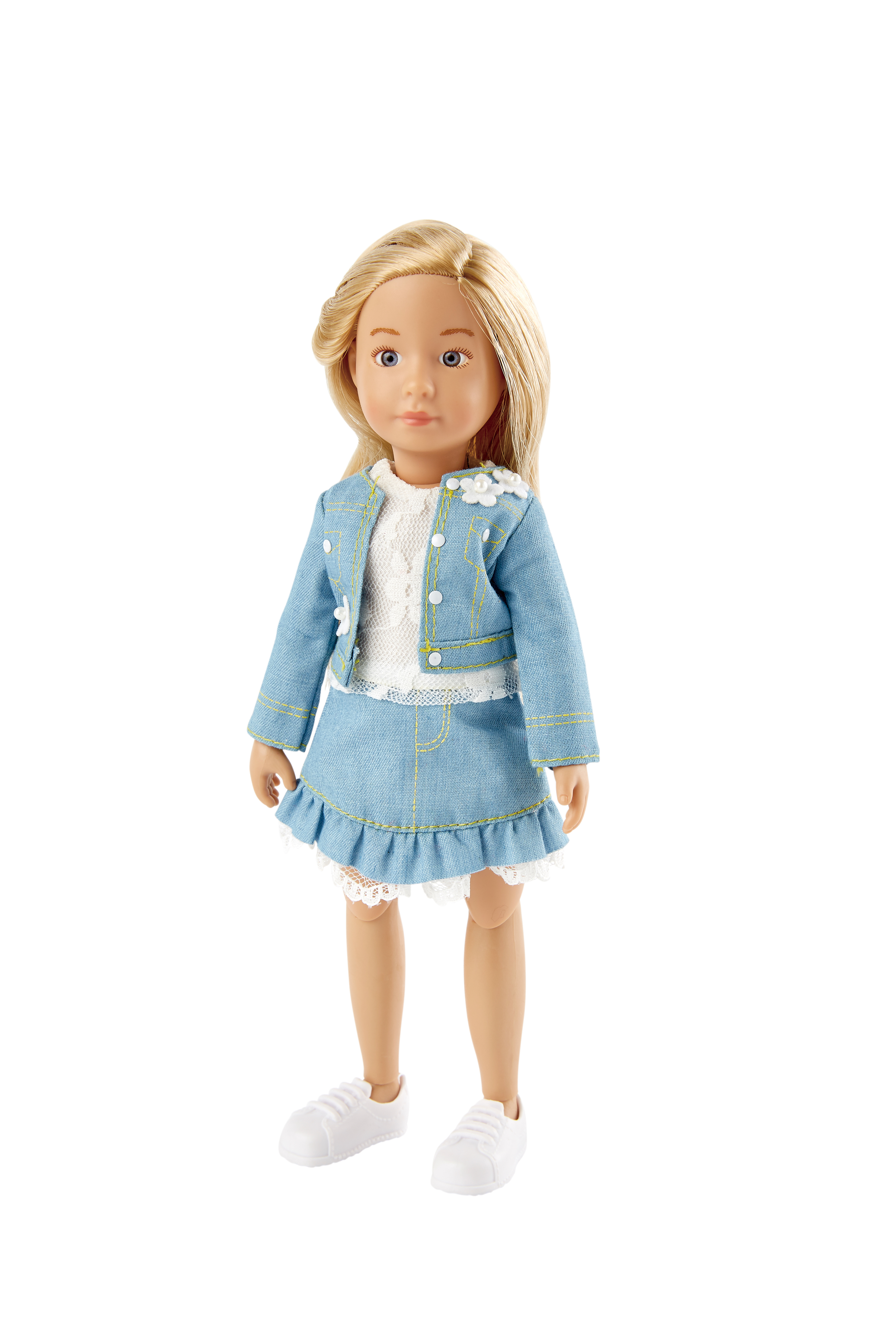 Кукла Вера Kruselings в весеннем нарядном костюме, 23 см, арт. 0126871