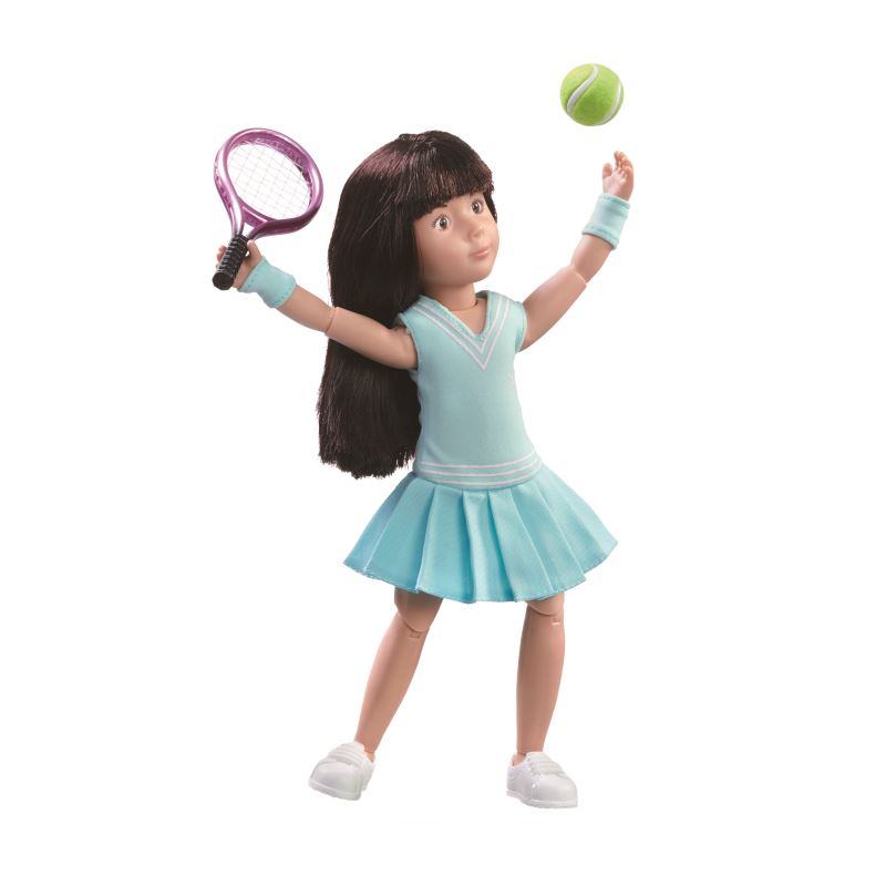 Кукла Луна Kruselings теннисистка, 23 см, арт. 0126851
