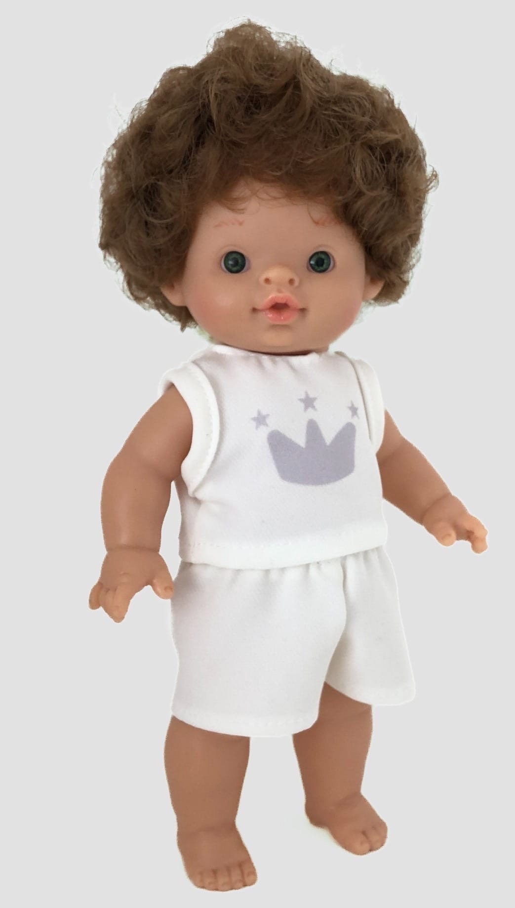 Paola Reina Кукла-пупс Дима (кудрявый) в пижаме, 21 см, арт. 10605