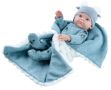 Paola Reina Кукла Бэби с серым одеялком, 32 см, мальчик, арт. 05115-миниатюра-0