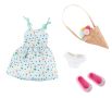 0126882 Одежда и обувь для куклы Вера Kruselings в сарафане и сумкой-мороженое, 23 см-миниатюра-0
