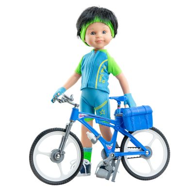 Paola Reina Кукла Кармело велосипедист, 32 см, арт. 04659-фото-0