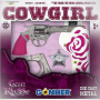 Gonher Ковбойский набор, розовый(револьвер на 8 пист.,кобура,ремень,наручники,зв. шерифа), арт. 159/2F-миниатюра-0