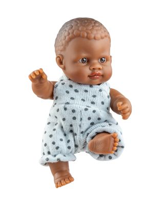 Paola Reina Кукла-пупс Олмо, 22 см, мулат, арт. 00222