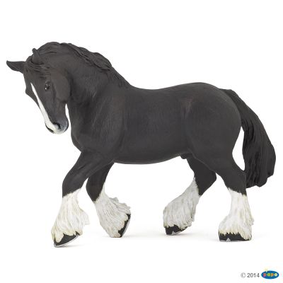 Papo Шайрская черная лошадь, арт. 51517