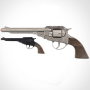 Gonher Ковбойский револьвер на 8 пистонов (черный), арт. 88/6-миниатюра-0