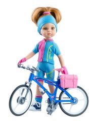 Paola Reina Кукла Даша велосипедистка, 32 см, арт. 04654