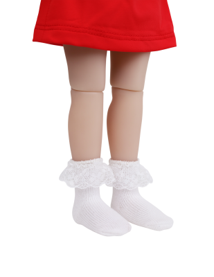 Ruby Red Набор обуви для кукол 37 см (розовые ботинки, красные туфли, 2 пары носков), арт. FMB-2209-фото-2