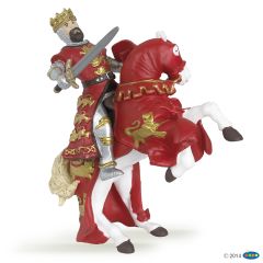 Papo Конь короля Ричарда, красный, арт. 39340