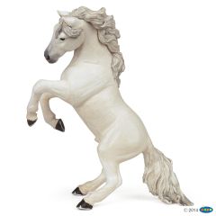 Papo Белая лошадь на дыбах, арт. 51521