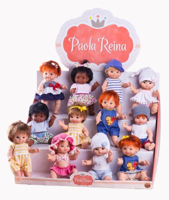 Paola Reina Куклы-пупсы, 21 см, 12 шт., россыпь, арт. 00701
