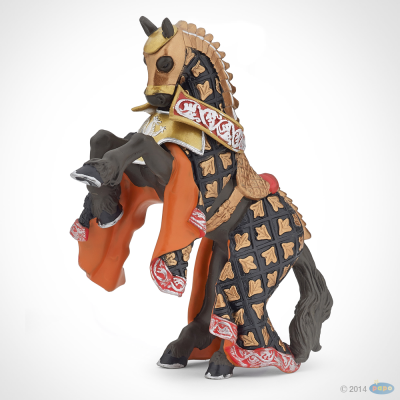 Papo Конь человека огненного дракона, черный , арт. 38990