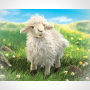 Folkmanis Белая овца, 41 см, арт. 2982-миниатюра-0